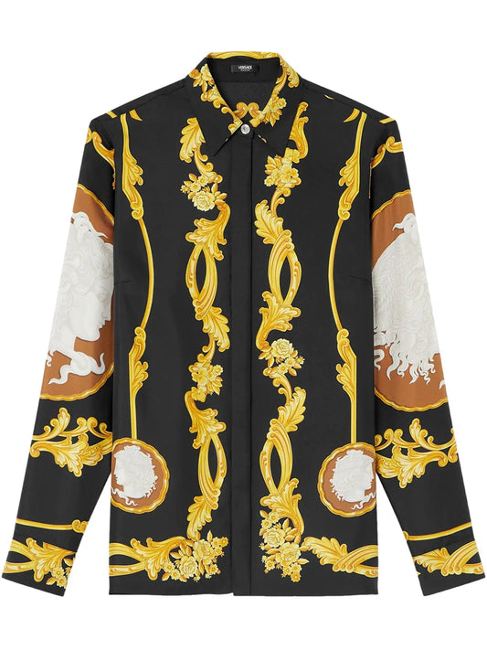 Cameo Silk Shirt