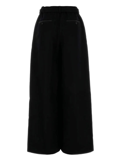 Wool Palazzo Pants
