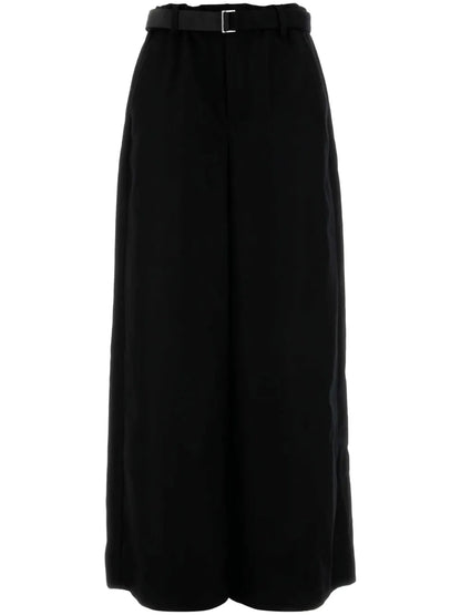 Wool Palazzo Pants