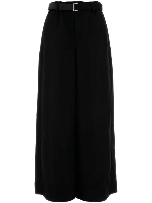 Wool Palazzo Pants
