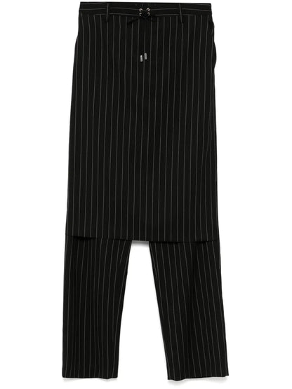Lace-Up Suit Skirt Pant