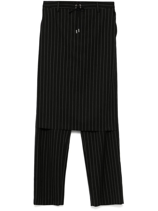 Lace-Up Suit Skirt Pant