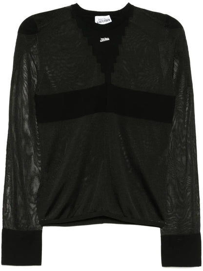 The Logo Knit Top