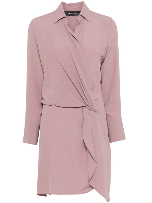 Crepe Mini Dress