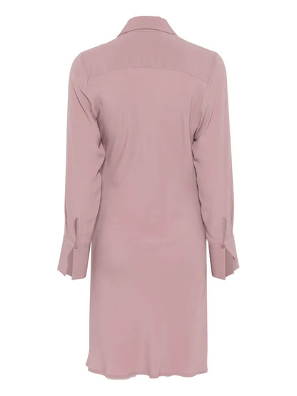 Crepe Mini Dress