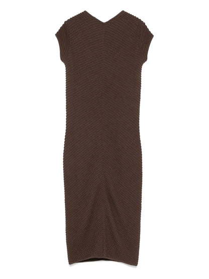 Ribbed Midi Dress