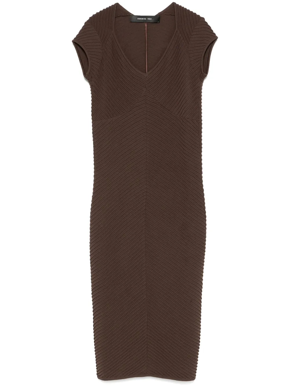 Ribbed Midi Dress