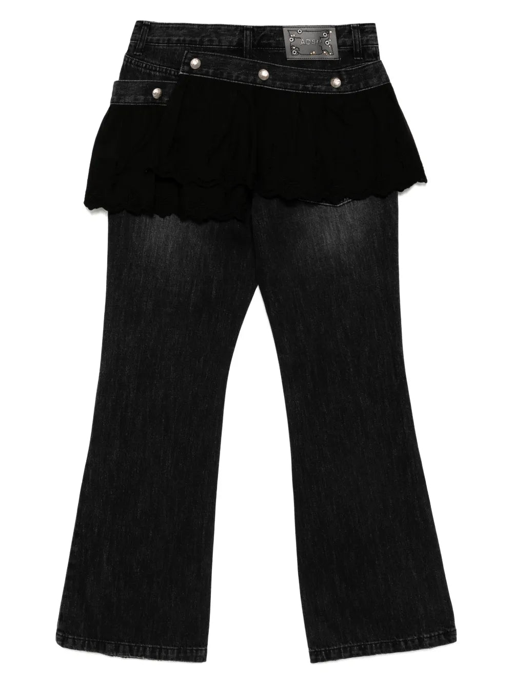 Lace Panel Detailing Jeans