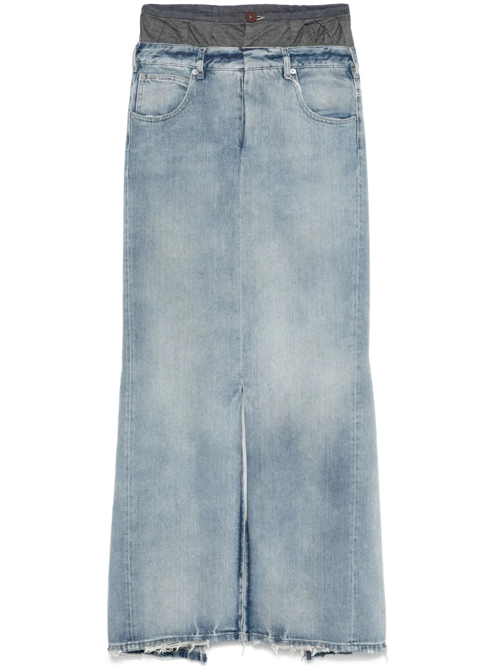 Denim Maxi Skirt