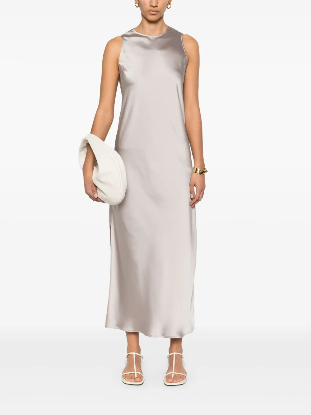 Satin Maxi Dress