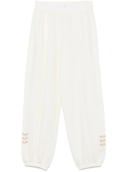Crystal-Embellished Track Pants