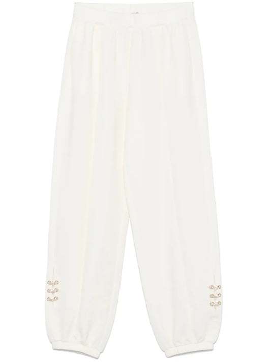 Crystal-Embellished Track Pants