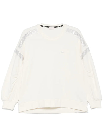 Strass-Embellished Sweatshirt