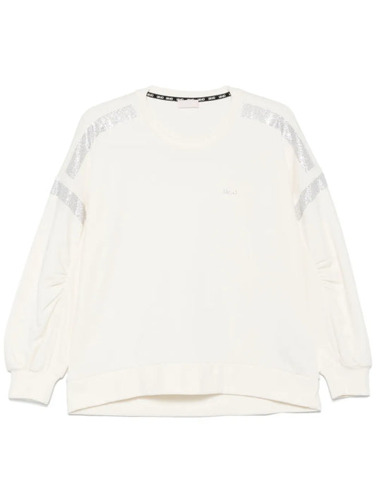 Strass-Embellished Sweatshirt