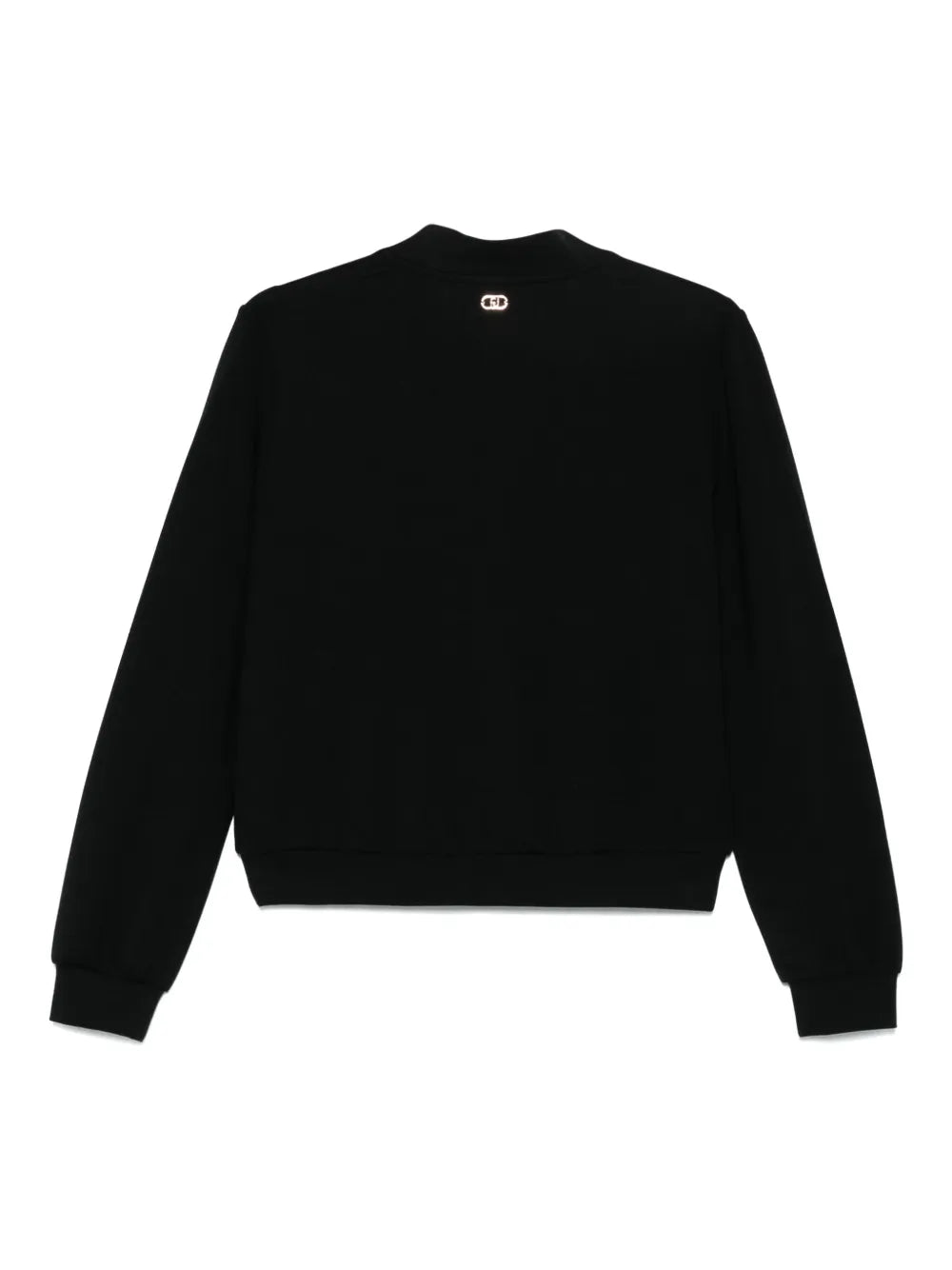 Crystal-Embellished V-Neck Sweatshirt