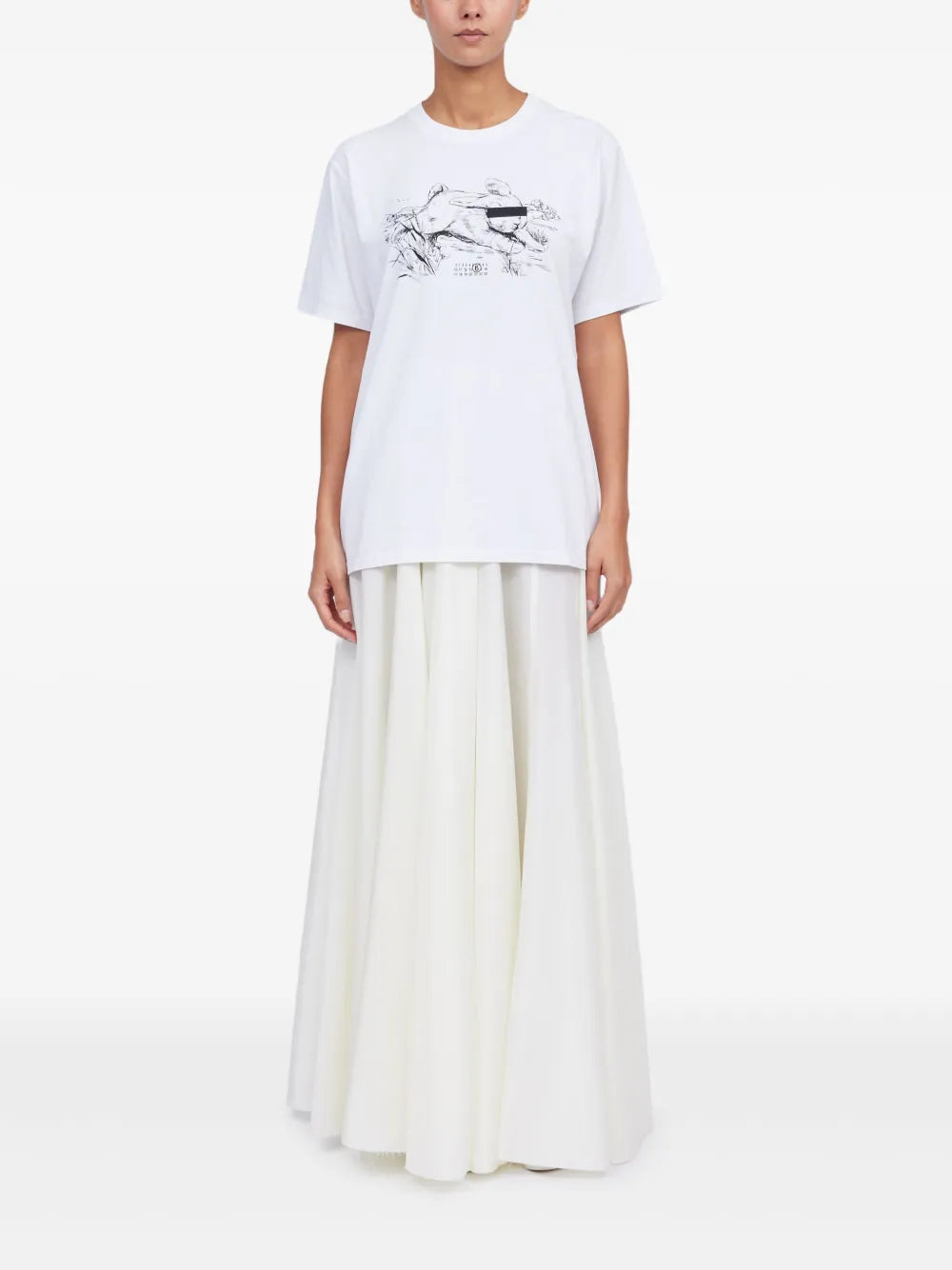 Illustration-Print T-Shirt