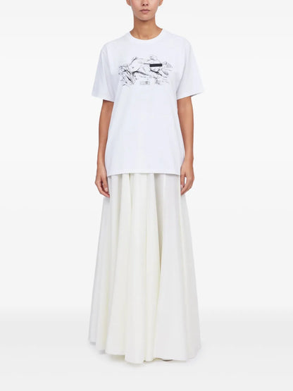 Illustration-Print T-Shirt