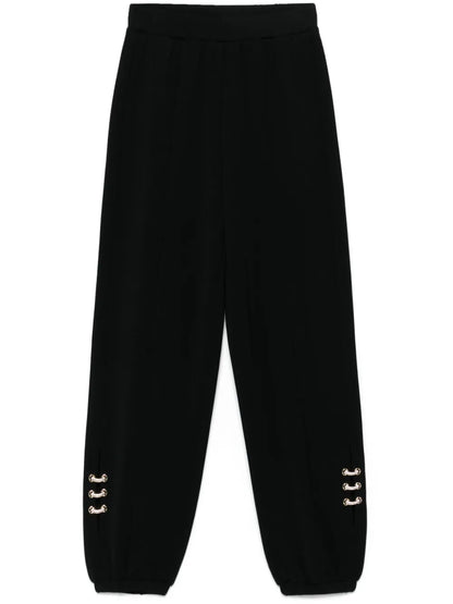 Crystal-Embellished Track Pants