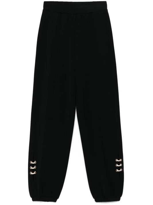 Crystal-Embellished Track Pants