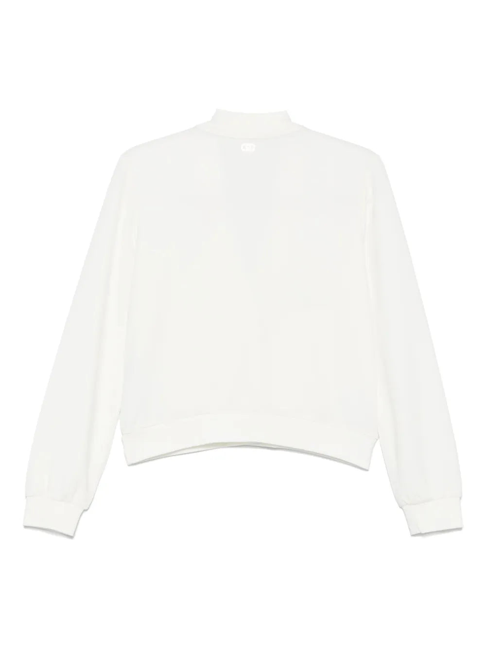 Crystal-Embellished V-Neck Sweatshirt