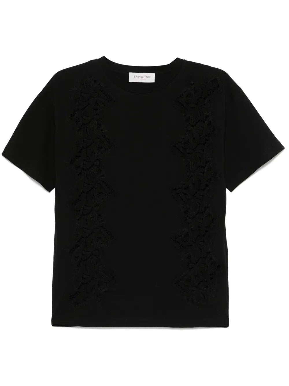 Lace-Detail T-Shirt