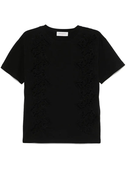 Lace-Detail T-Shirt