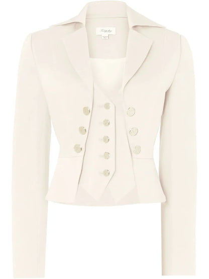 Castell Cropped Blazer