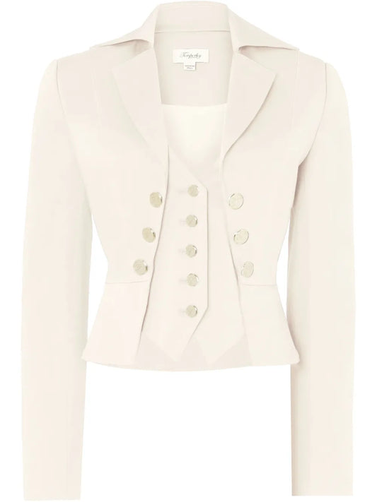 Castell Cropped Blazer