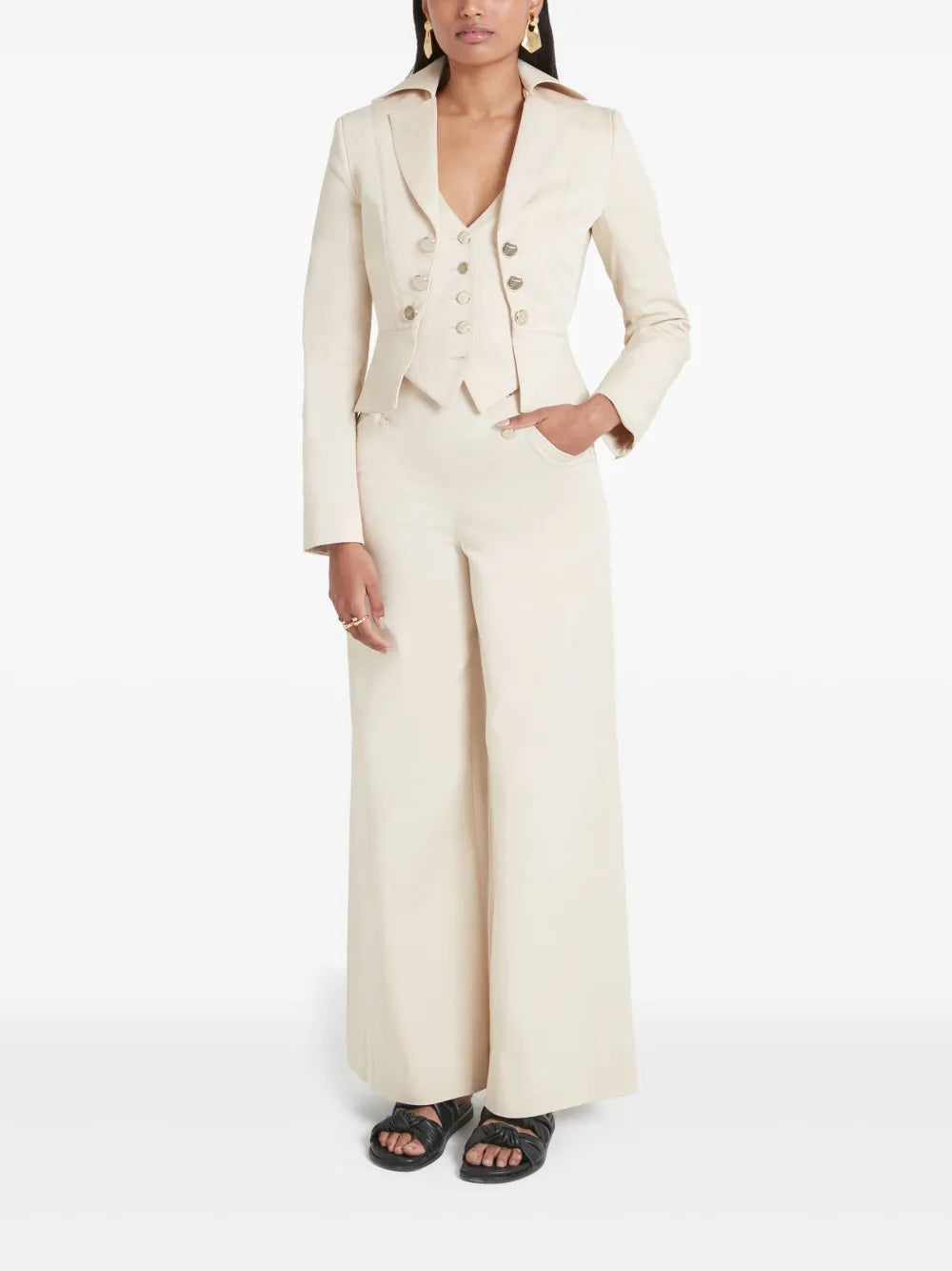 Castell Cropped Blazer