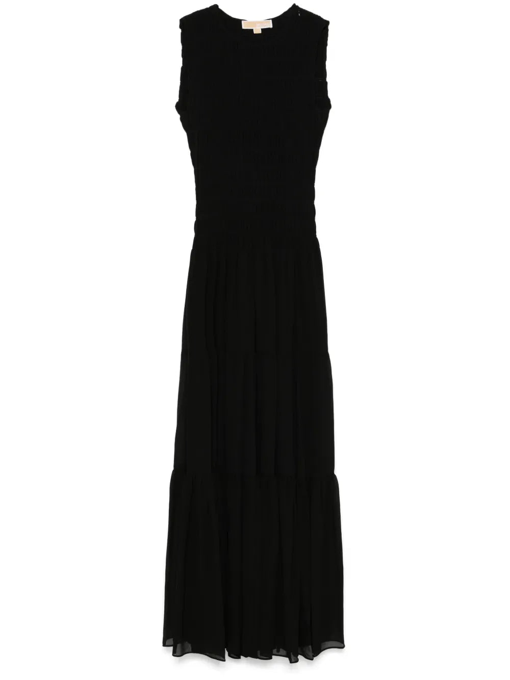 Gathered Georgette Maxi Dress