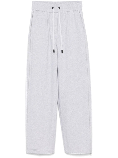 Sequin-Embellished Track Trousers