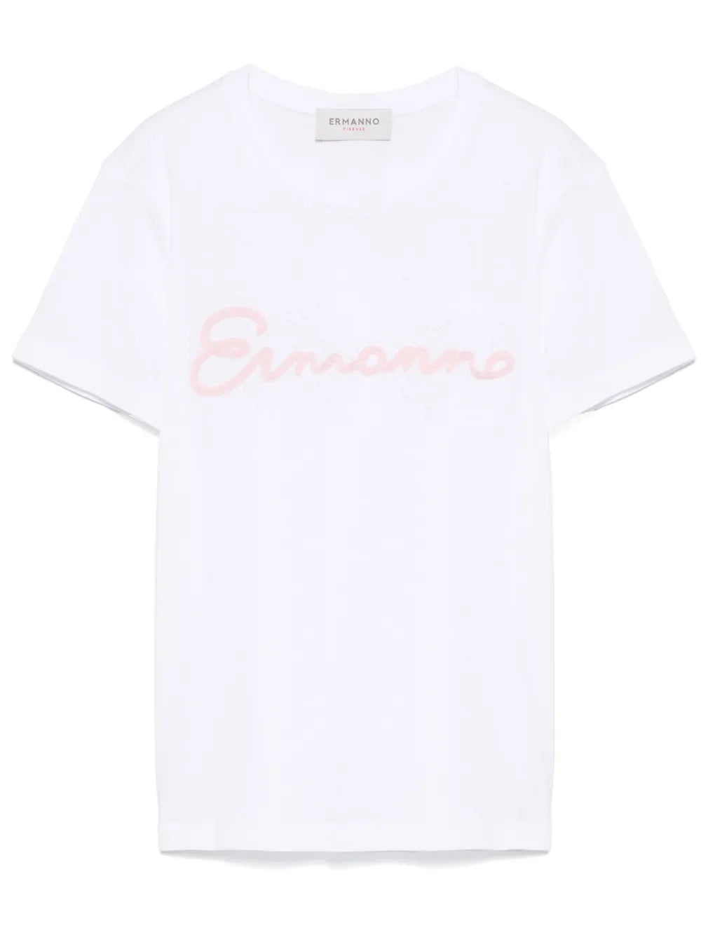 Crystal-Embellishment T-Shirt