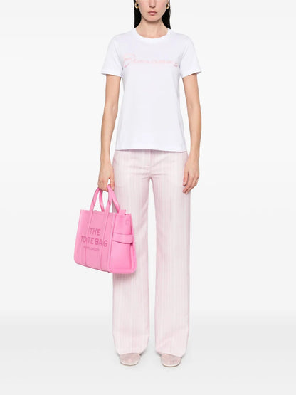Crystal-Embellishment T-Shirt