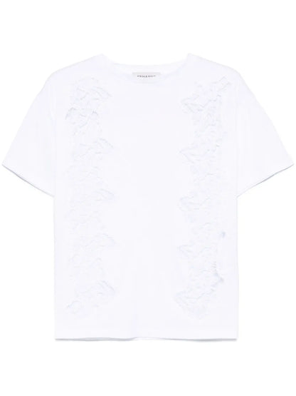 Lace-Detail T-Shirt
