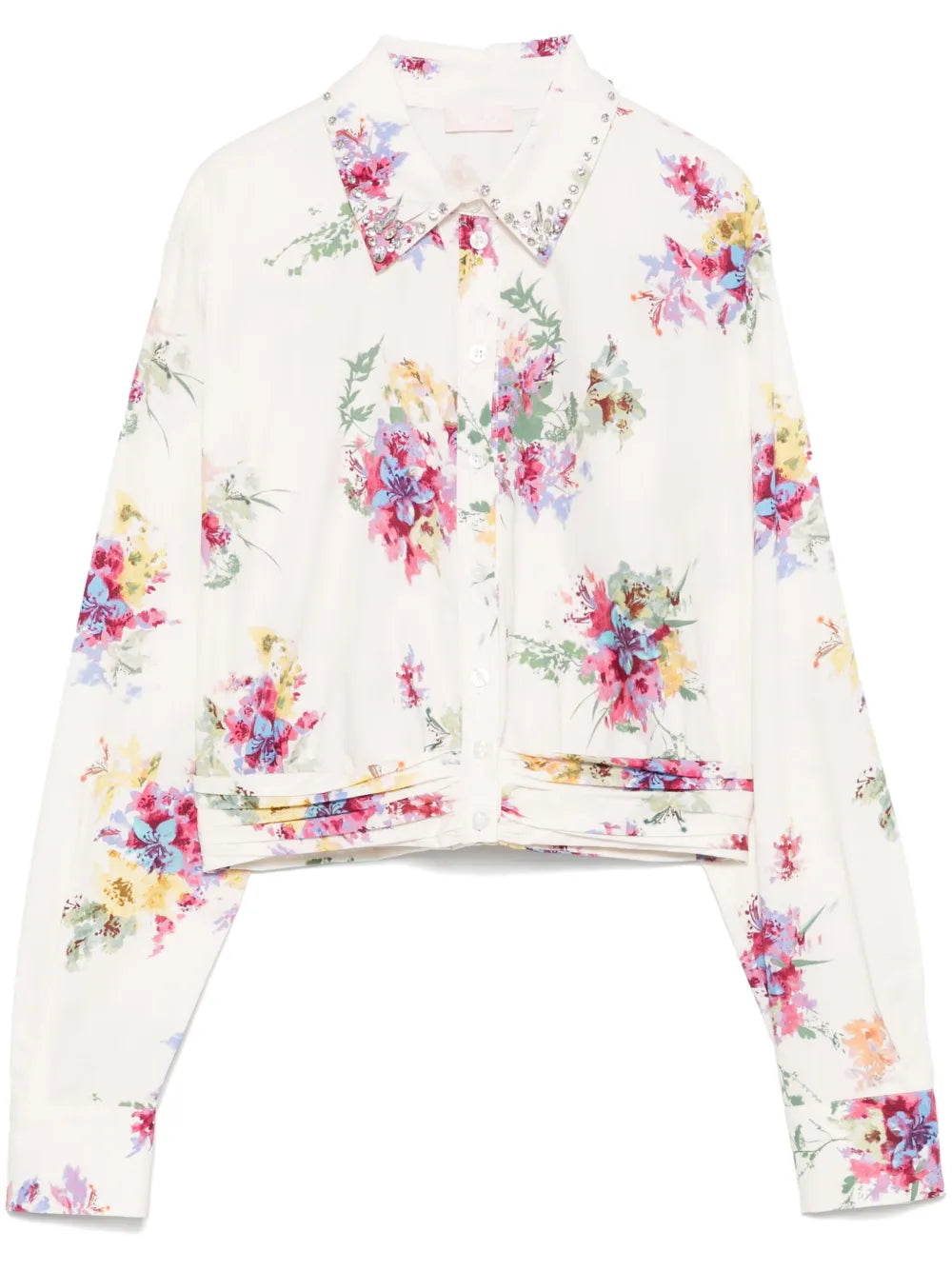 Floral-Print Shirt