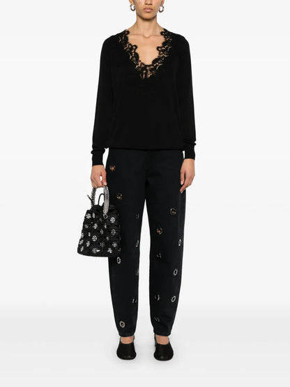 Floral-Lace Top