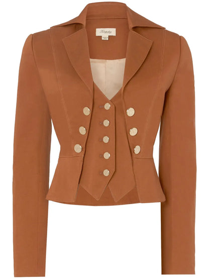 Castell Cropped Blazer