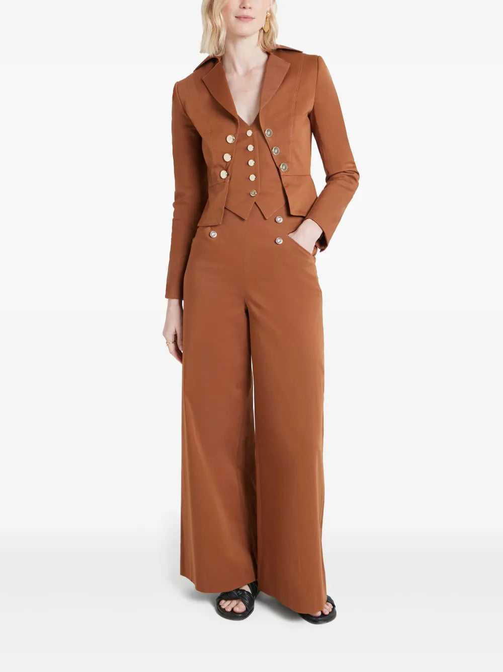 Castell Cropped Blazer