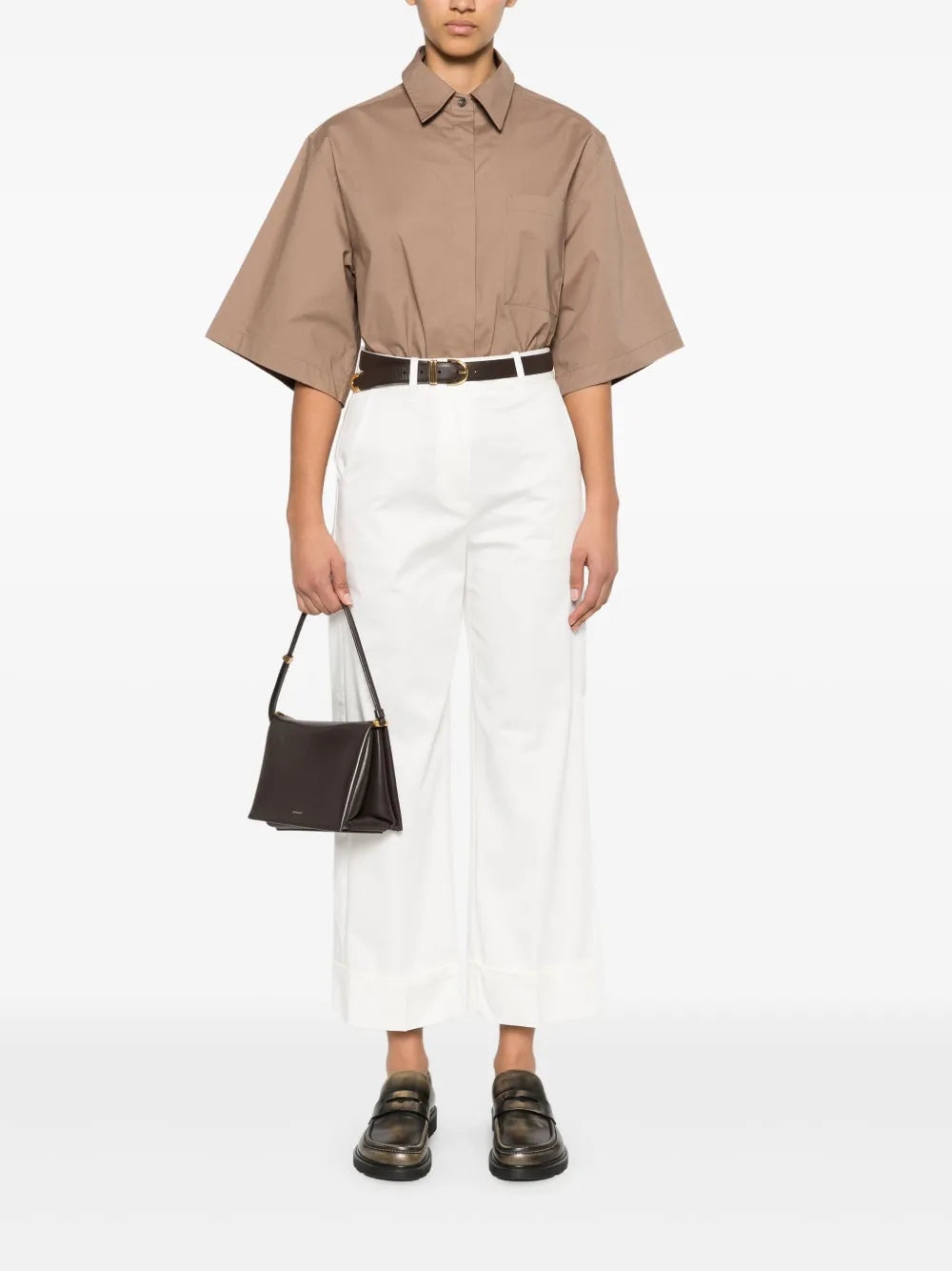 Mina Straight-Leg Trousers