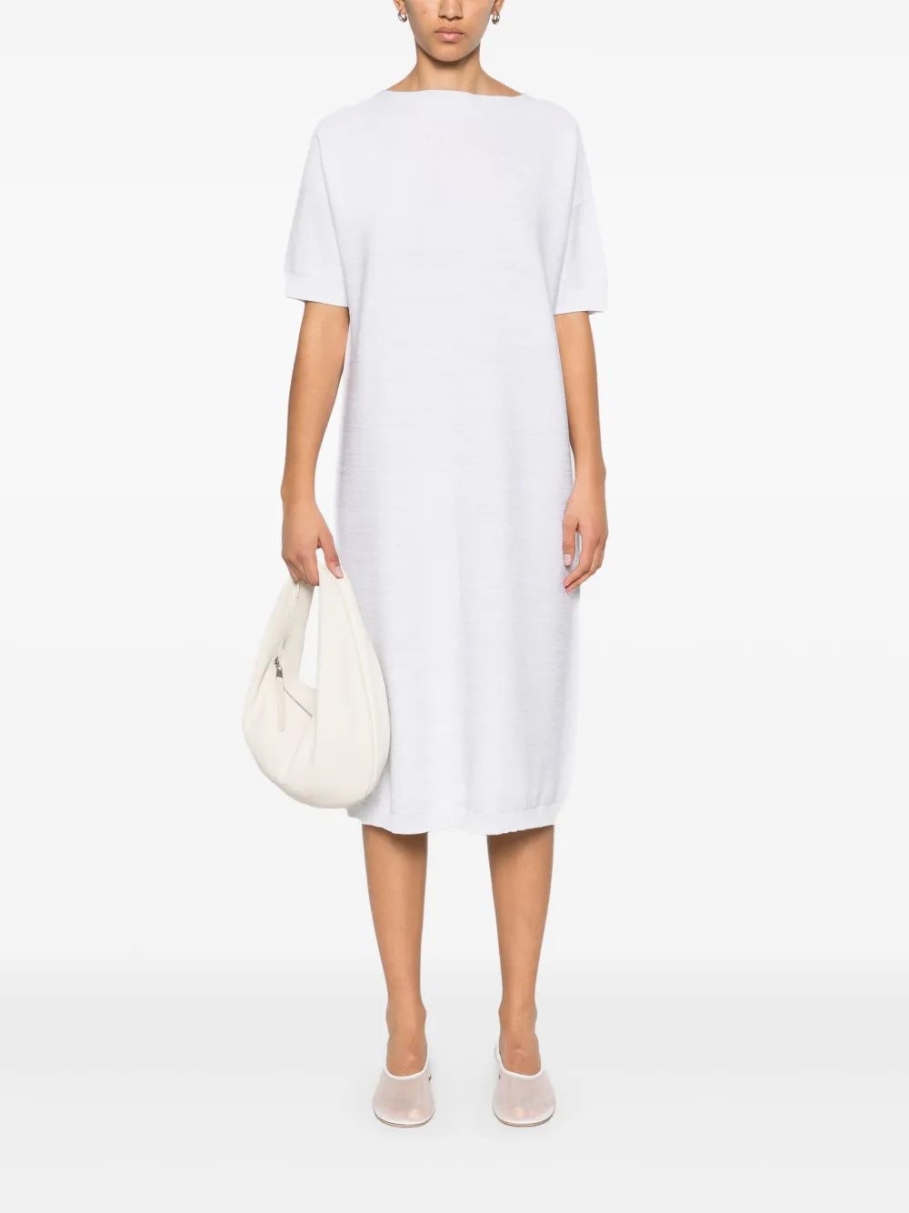 Lurex Midi Dress