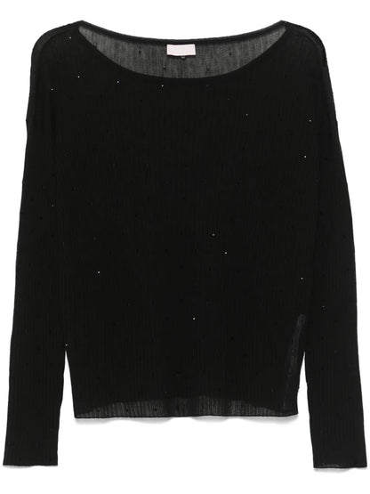 Crystal-Embellished Top