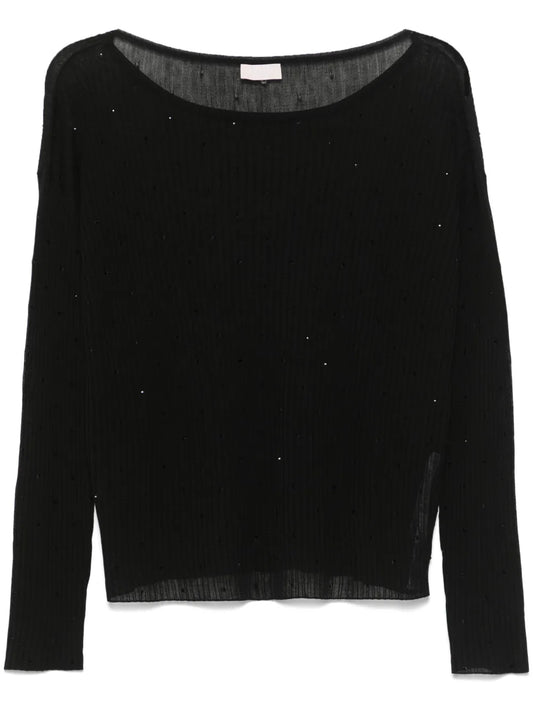 Crystal-Embellished Top