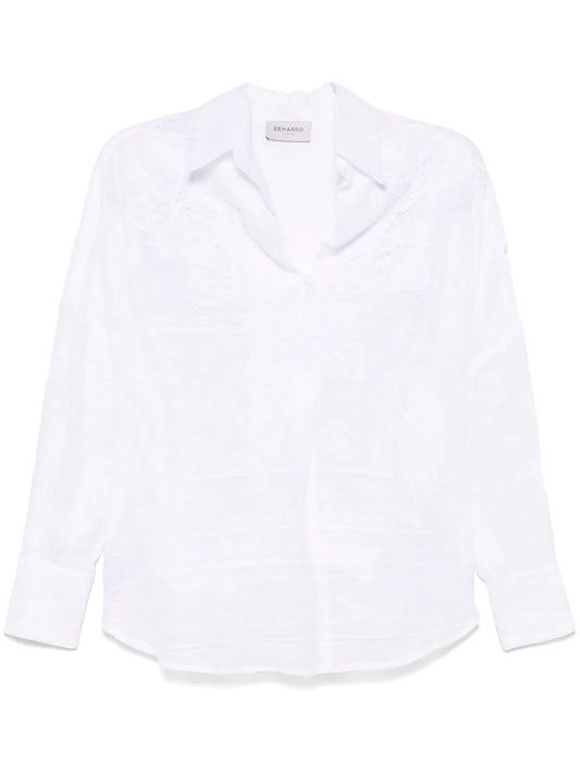 Floral-Lace Blouse