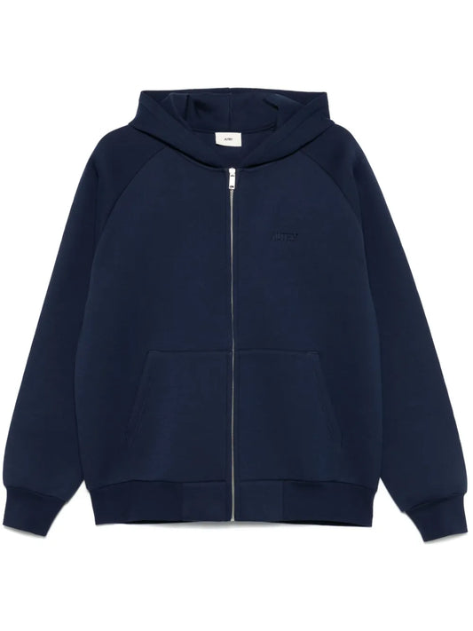 Logo-Debossed Hoodie