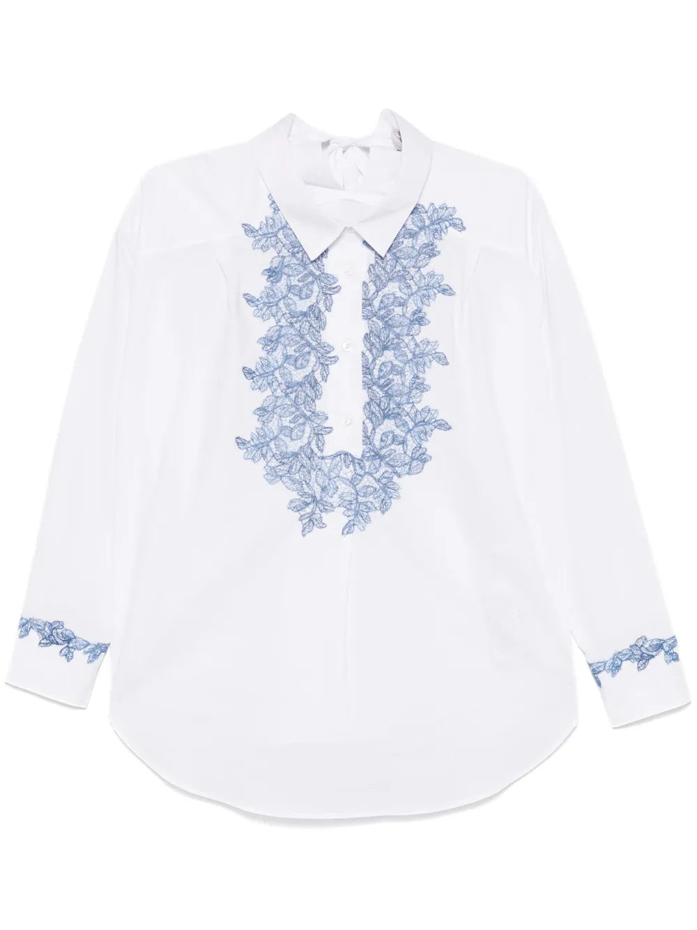 Floral-Lace Blouse