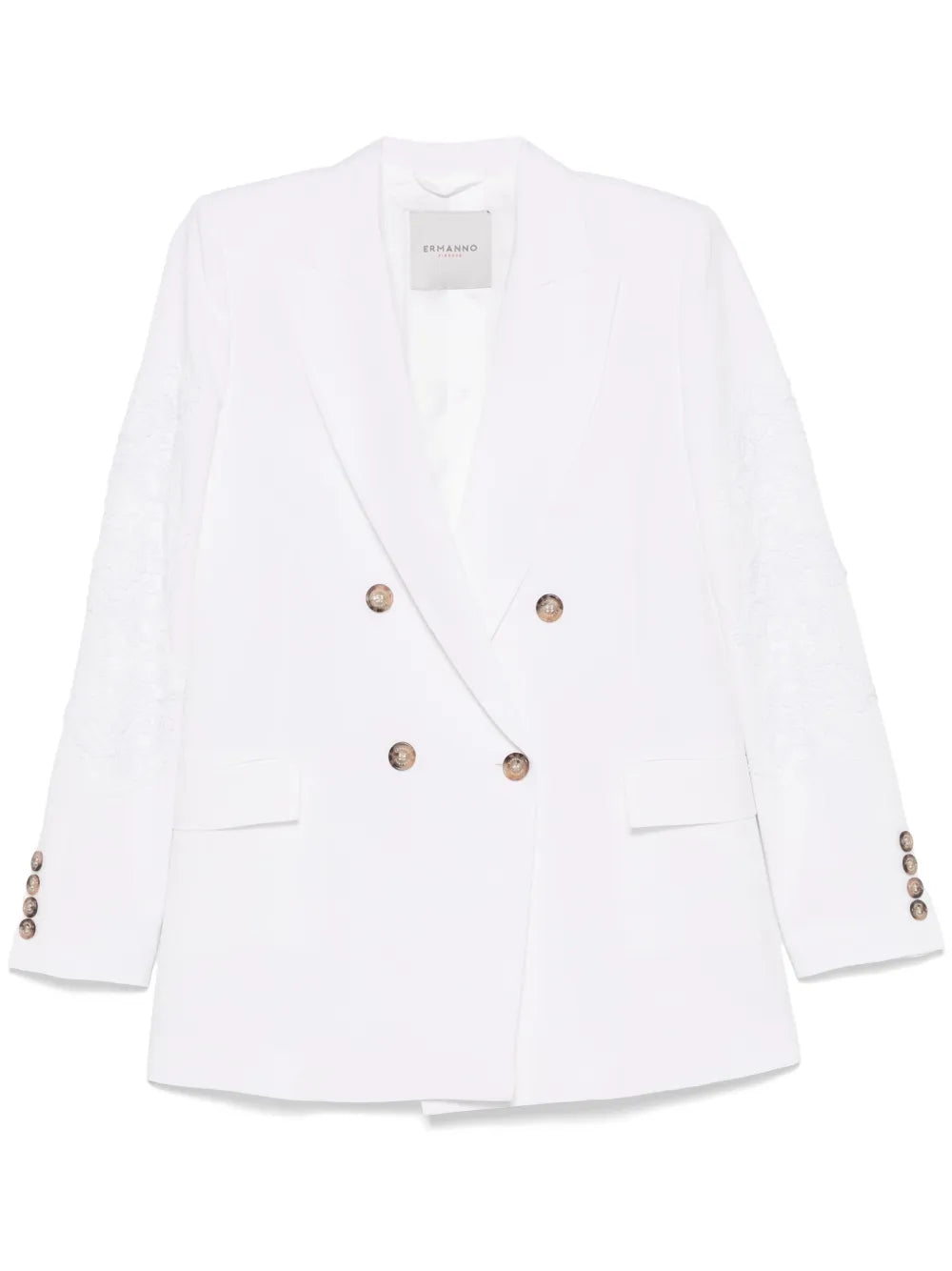Floral-Lace Blazer