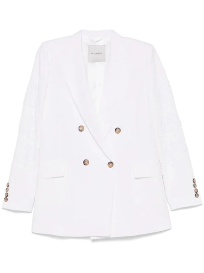 Floral-Lace Blazer
