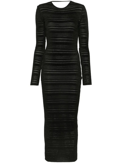 Ribbed Maxi Dress