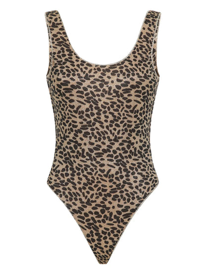 Leopard-Print Swimsuit