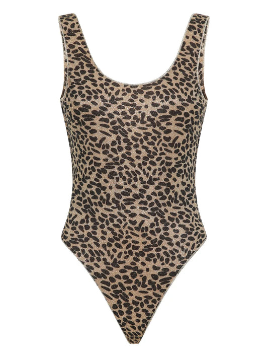 Leopard-Print Swimsuit
